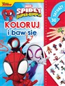 Marvel Spidey i Super-kumple Koloruj i baw się. 30 tatuaży - Ilona Siwak