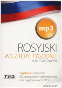 Rosyjski w cztery tygodnie Kurs podstawowy mp3 - Księgarnia UK