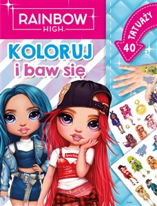 Rainbow High Koloruj i baw się 40 tatuaży