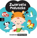 Książeczka kontrastowa Zwierzęta maluszka