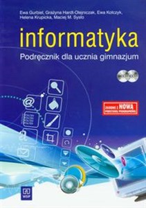 Informatyka Podręcznik + 2 CD Gimnazjumv - Księgarnia UK