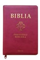 Biblia Pierwszego Kościoła purpurowa ze złoceniem