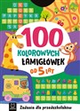100 kolorowych łamigłówek Zadania dla przedszkolaków Od 5 lat