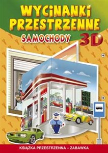 Wycinanki przestrzenne. Samochody 3D Książka przestrzenna – zabawka