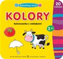 Maluszkowy świat Kolory Kolorowanka z naklejkami 2+