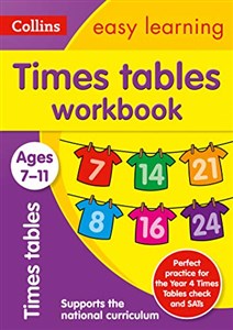 Times Tables Workbook Ages 7-11: New Edition (Collins Easy Learning)