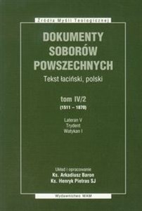 Dokumenty Soborów Powszechnych t.IV/2