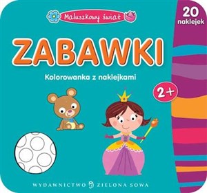 Maluszkowy Świat Zabawki Kolorowanka z naklejkami 2+ - Księgarnia Niemcy (DE)