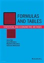 Formulas and tables Statistical and econometric methods