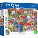 Trefl Puzzle 1000  UFT Eye-Spy Sneaky Peekers: Paris, France 10712 - 