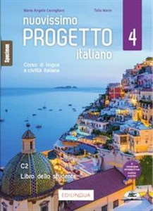 Nuovissimo Progetto italiano 4 Podręcznik do włoskiego dla młodzieży i dorosłych Poziom C2 - Księgarnia Niemcy (DE)