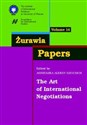 Żurawia Papers 14 The Art of International Negotiations