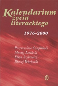 Kalendarium życia literackiego 1976-2000 - Księgarnia Niemcy (DE)