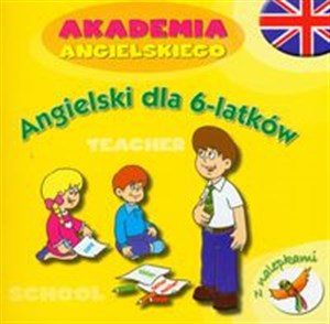 Akademia angielskiego Angielski dla 6 latków z nalepkami