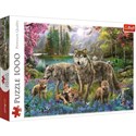 Puzzle Wilcza rodzina 1000 - 