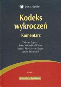 Kodeks wykroczeń Komentarz Stan prawny na 1 czerwca 2009