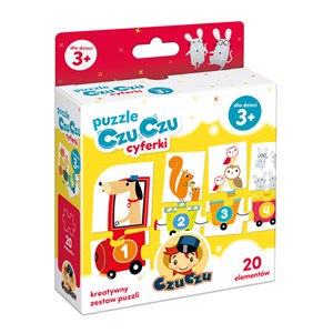 Puzzle CzuCzu Cyferki - Księgarnia UK