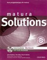 Matura Solutions Intermediate Workbook z płytą CD Kurs przygotowujący do matury