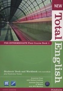 New Total English Pre-Intermediate Student's Book and Workbook - Księgarnia UK