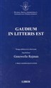 Gaudium in Litteris Est