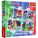 Puzzle 4w1 Drużyna pidżamersów