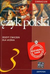 Język polski 3 zeszyt ćwiczeń dla ucznia Gimnazjum - Księgarnia Niemcy (DE)