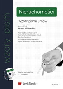 Nieruchomości Wzory pism i umów z płytą CD