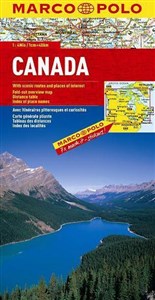 Kanada. Mapa Marco Polo w skali 1:4 000 000