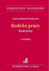 Kodeks pracy Komentarz - Księgarnia Niemcy (DE)