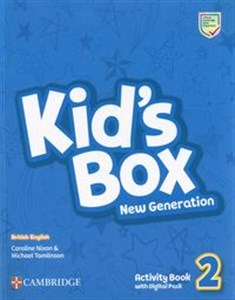 Kid's Box New Generation 2 Activity Book with Digital Pack  - Księgarnia UK