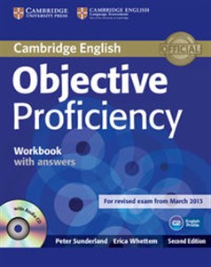 Objective Proficiency Workbook with answers with CD - Księgarnia Niemcy (DE)