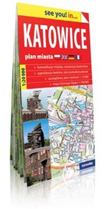 Katowice plan miasta 1:20 000 - Księgarnia Niemcy (DE)