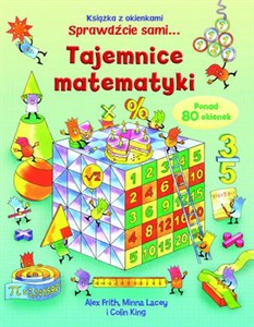 Tajemnice matematyki Książka z okienkami