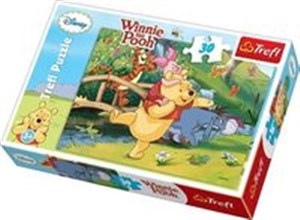 Puzzle 30 Kubuś Puchatek Mostek  - Księgarnia UK