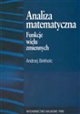 Analiza matematyczna Funkcje wielu zmiennych