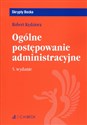 Ogólne postępowanie administracyjne Skrypty Becka