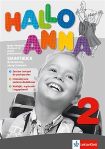 Hallo Anna 2 Smartbuch Rozszerzony zeszyt ćwiczeń Szkoła podstawowa - Księgarnia Niemcy (DE)