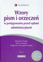 Wzory pism i orzeczeń w postępowaniu przed sądami administracyjnymi + płyta CD z wzorami - Bogusław Dauter, Drachal, Małgorzata Niezgódka-Medek