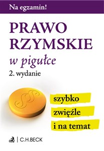 Prawo rzymskie w pigułce - Księgarnia Niemcy (DE)