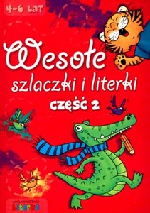 Wesołe szlaczki i literki część 2 4-6 lat - Księgarnia UK