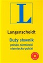 Duży Słownik polsko-niemiecki niemiecko-polski z płytą CD