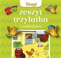 Drugi zeszyt trzylatka z naklejkami. Biblioteczka mądrego dziecka