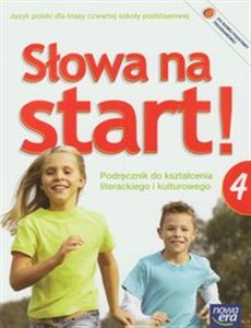 Słowa na start 4 Podręcznik do kształcenia literackiego i kulturowego z płytą CD Lipcowe i sierpniowe wędrówki Dodatek wakacyjny Szkoła podstawowa