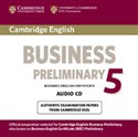 Cambridge English Business 5 Preliminary Audio CD