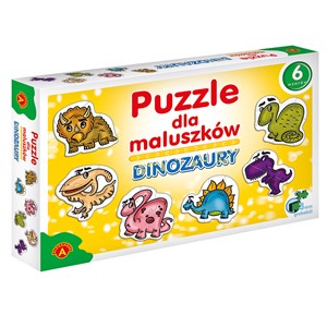 Puzzle dla maluszków Dinozaury - Księgarnia UK