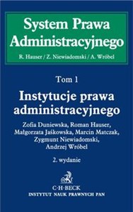 Instytucje prawa administracyjnego Tom 1 - Księgarnia Niemcy (DE)