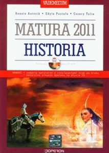 Historia Vademecum Matura 2011 z płytą CD - Księgarnia UK