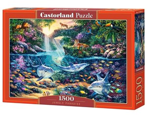 Puzzle Jungle Paradise 1500 C-151875 - Księgarnia Niemcy (DE)