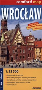 Wrocław plan miasta 1:22 500 - Księgarnia Niemcy (DE)