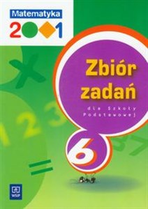 Matematyka 2001 6 Zbiór zadań Szkoła podstawowa
